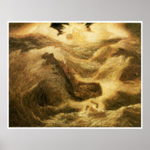 Jonah, 1885,Albert Pinkham Ryder Poster