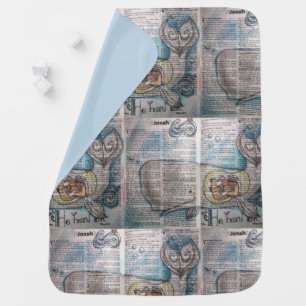 Jonah 2:2 - "He Heard Me" Baby Blanket