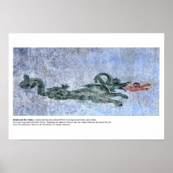 Jonah And The Whale (the Underworld) Poster by SteinerstudiesArt at Zazzle
