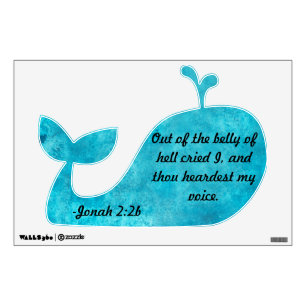 Jonah And The Whale Wall Decal