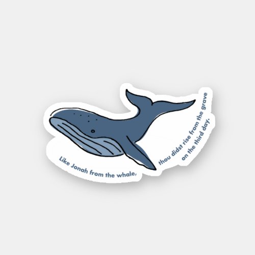 Jonah Resurrection Sticker