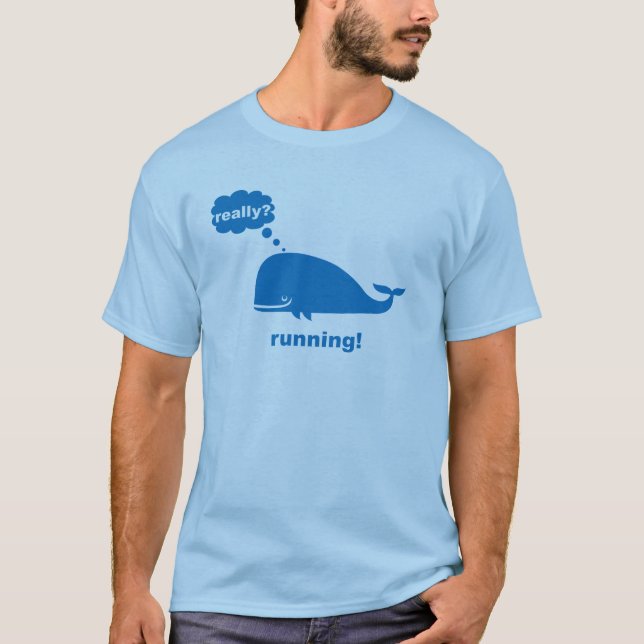 Jonah Running Christian Tshirt (Front)