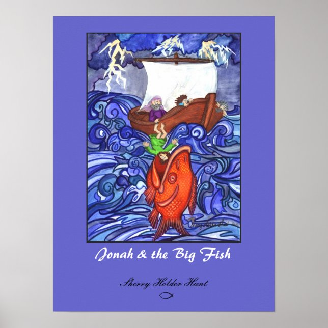 Jonah & the Big Fish Print (Front)