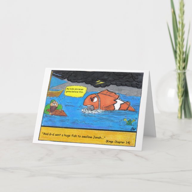 Jonah & the Whale Card (Front)