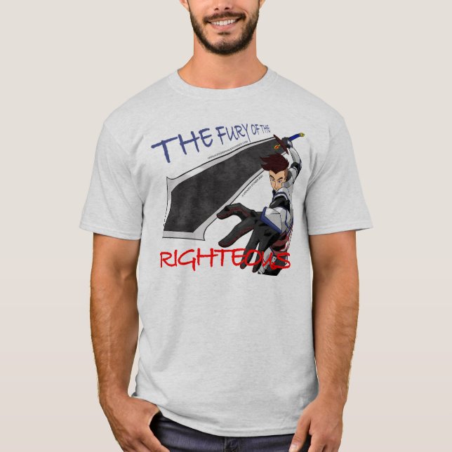 Jonas- Fury of the Righteous  T-Shirt (Front)