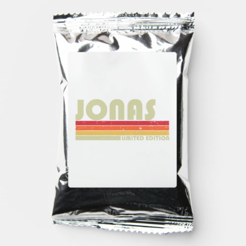 JONAS Gift Name Personalized Funny Retro Vintage B Coffee Drink Mix