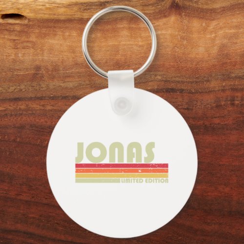 JONAS Gift Name Personalized Funny Retro Vintage B Keychain
