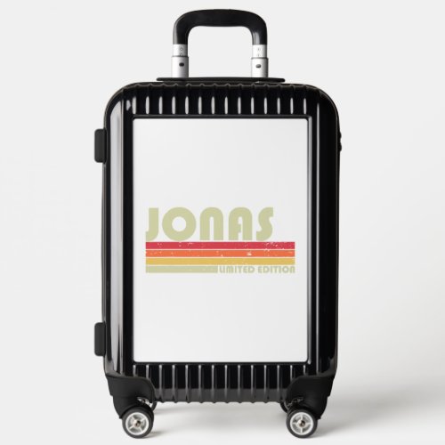 JONAS Gift Name Personalized Funny Retro Vintage B Luggage