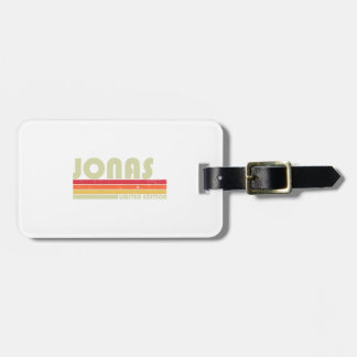 JONAS Gift Name Personalized Funny Retro Vintage B Luggage Tag