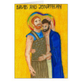 Jonathan and David Occasion Card (Front)