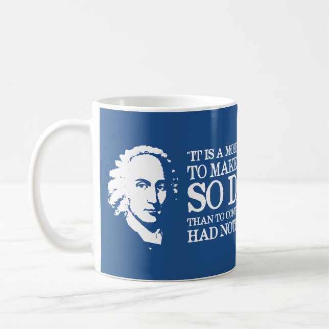 Jonathan Edwards Quote Coffee Mug (Left)