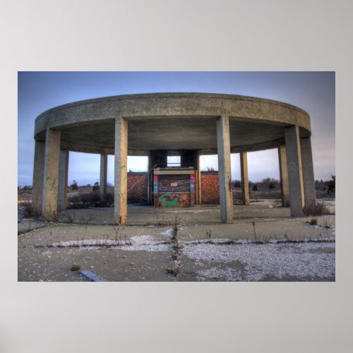 Jones Beach Gazebo Poster