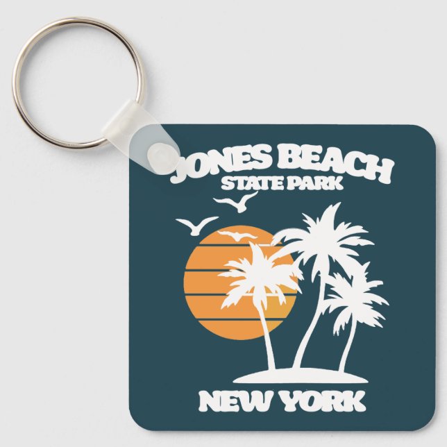 Jones Beach Long Island New York Keychain (Front)