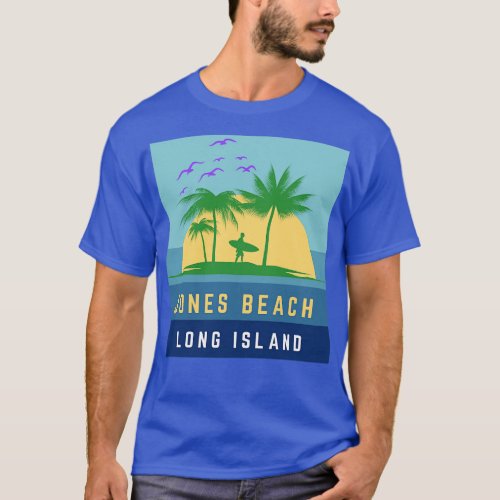 Jones Beach Long Island Sunset T_Shirt