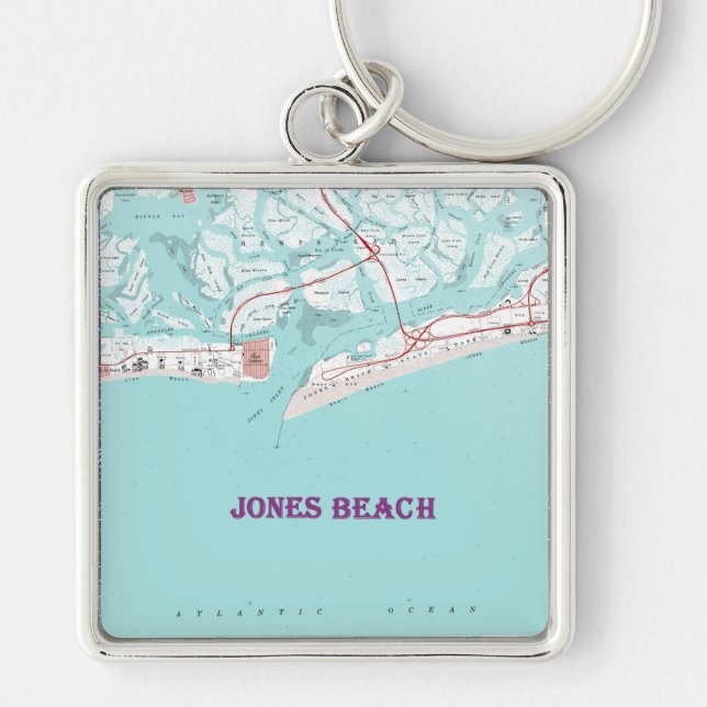Jones Beach New York Keychain (Front)