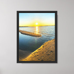 Jones Beach New York NY LI Beach Sunset Canvas Print