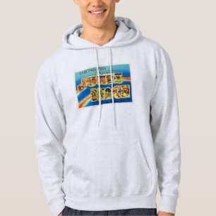 Jones Beach New York NY Vintage Travel Souvenir Hoodie