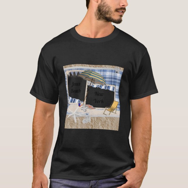 Jones Beach New York Vacation T-Shirt (Front)