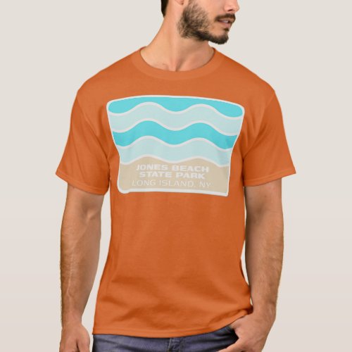 Jones Beach State Park Long Island Crashing Wave o T_Shirt