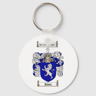JONES FAMILY CREST - JONES COAT OF ARMS KEYCHAIN