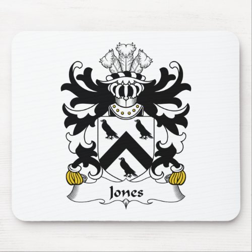 Jones Family Crest Mouse Pad