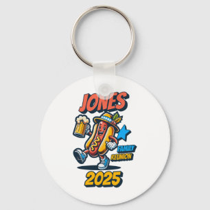 Jones Family Reunion 2025 Personalized Matching Su Keychain