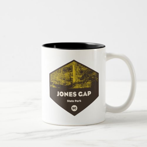 Jones Gap State Park South Carolina Two_Tone Coffee Mug