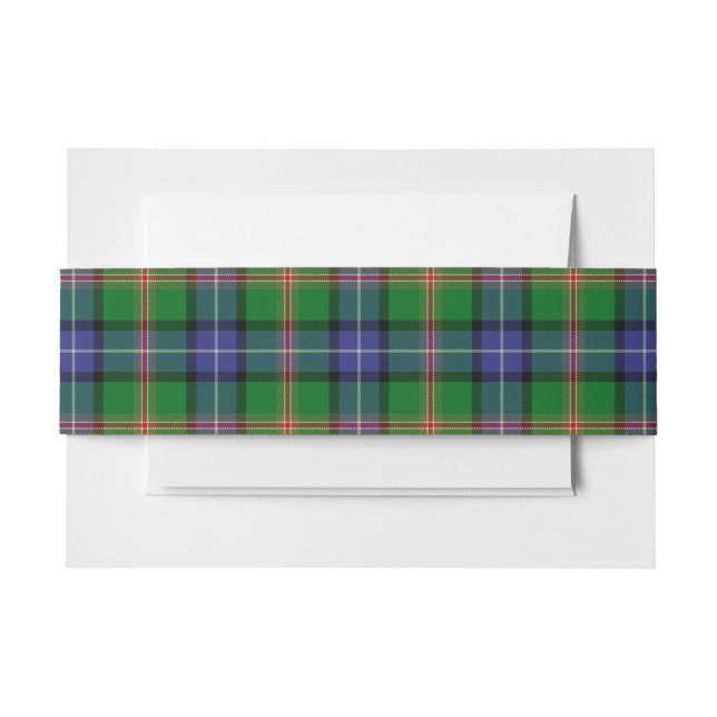 Jones Scottish Tartan Belly Band (Front Example)