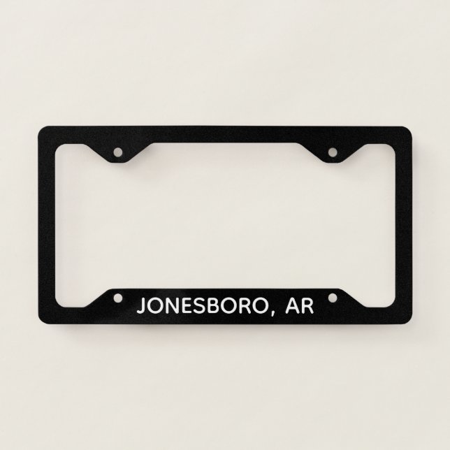 Jonesboro, AR Arkansas License Plate Frame (Front)