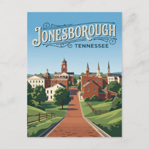 Jonesborough USA Postcard
