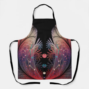 Jonglage Abstract Modern Fantasy Fractal Art Apron