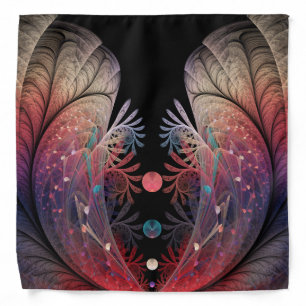 Jonglage Abstract Modern Fantasy Fractal Art Bandana
