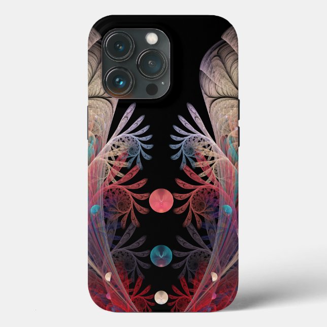 Jonglage Abstract Modern Fantasy Fractal Art Case-Mate iPhone Case (Back)