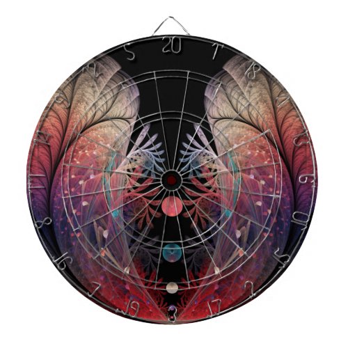 Jonglage Abstract Modern Fantasy Fractal Art Dart Board