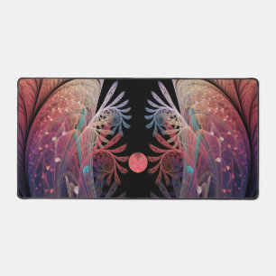 Jonglage Abstract Modern Fantasy Fractal Art Desk Mat