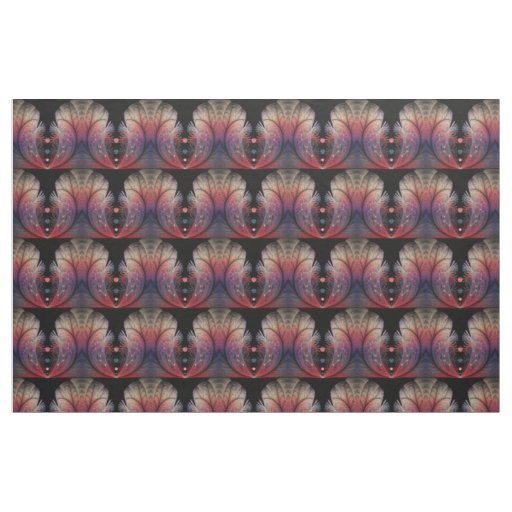 Jonglage Abstract Modern Fantasy Fractal Art Fabric