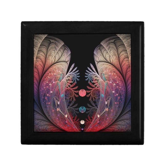 Jonglage Abstract Modern Fantasy Fractal Art Gift Box (Front)