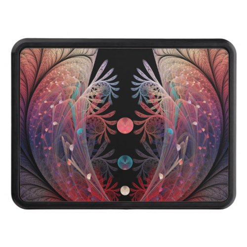 Jonglage Abstract Modern Fantasy Fractal Art Hitch Cover