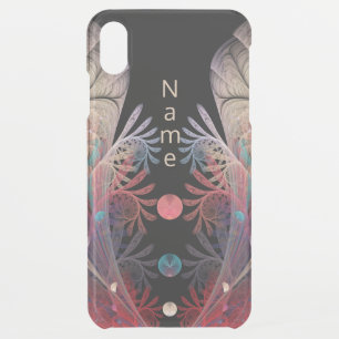 Jonglage Abstract Modern Fantasy Fractal Art Name iPhone XS Max Case