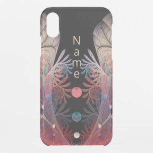 Jonglage Abstract Modern Fantasy Fractal Art Name iPhone XR Case