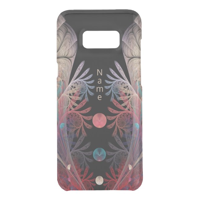 Jonglage Abstract Modern Fantasy Fractal Art Name Uncommon Samsung Galaxy Case (Back)