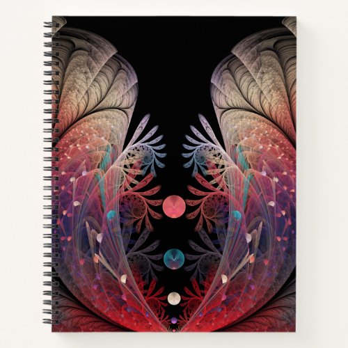 Jonglage Abstract Modern Fantasy Fractal Art Notebook