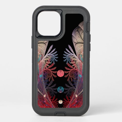 Jonglage Abstract Modern Fantasy Fractal Art OtterBox Defender iPhone 12 Pro Case