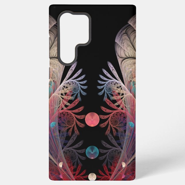 Jonglage Abstract Modern Fantasy Fractal Art Samsung Galaxy Case (Back)