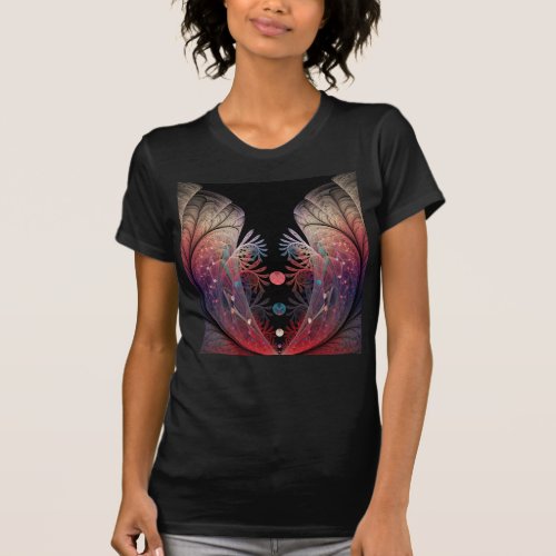 Jonglage Abstract Modern Fantasy Fractal Art T_Shirt