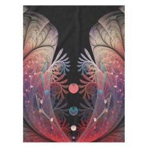 Jonglage Abstract Modern Fantasy Fractal Art Tablecloth