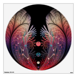 Jonglage Abstract Modern Fantasy Fractal Art Wall Decal