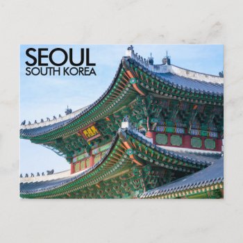Jongno-gu  Seoul  South Korea Postcard by TwoTravelledTeens at Zazzle