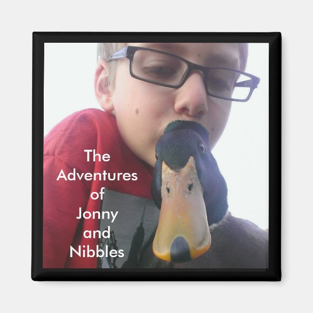 Jonny and Nibbles Magnet (Front)
