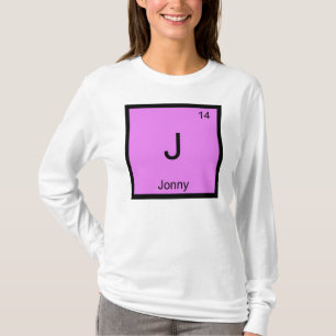 Jonny Name Chemistry Element Periodic Table T-Shirt